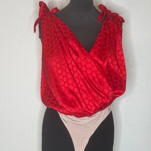 Pants Store Shoulder Bow Top